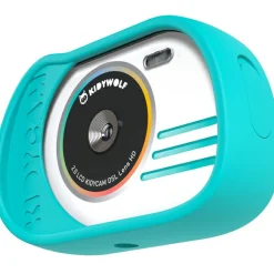 Sale Appareil photo numérique et vidéo Kidycam Waterproof cyan Enfant Appareil Photo Enfant