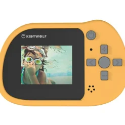 Enfant KIDYWOLF Appareil photo numérique et vidéo Kidycam Waterproof orange