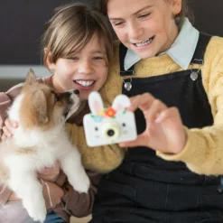 Enfant The Zoofamily Appareil photo Zoo Friends Rabbit Flower