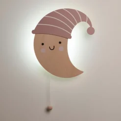 Baby's Only Applique murale en bois Heaven Lune