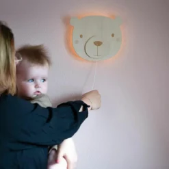 Outlet Applique murale en bois Wonder Ours Applique