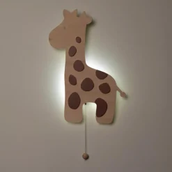 Baby's Only Applique murale en bois Wonder Girafe