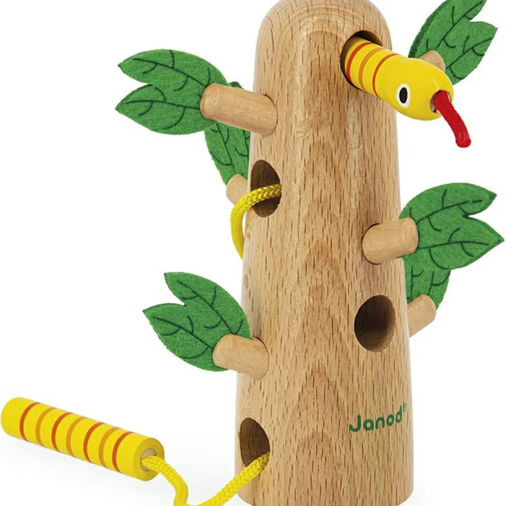Discount Arbre à lacer en bois Tropik Jeu De Motricité Fine