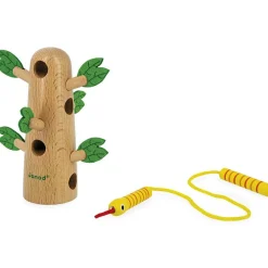 Discount Arbre à lacer en bois Tropik Jeu De Motricité Fine