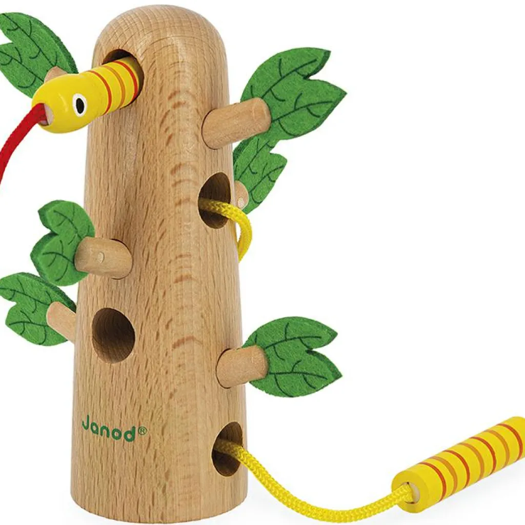 Discount Arbre à lacer en bois Tropik Jeu De Motricité Fine