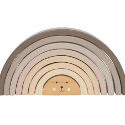 Best Arc en ciel en bois à empiler Jouet À Empiler