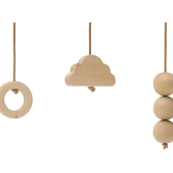 Charlie Crane Arche de jeux Levo avec jouets en bois de hêtre