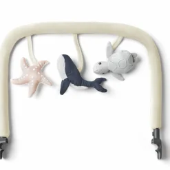 Ergobaby Arche de jeux pour transat Evolve 3 en 1 Ocean Wonders Cream