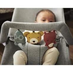 BabyBjörn Arche de jeux pour transat Amis doux