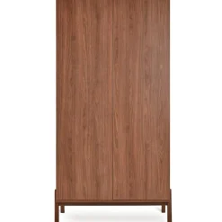 Discount Armoire 2 portes Ashi Chestnut Armoire
