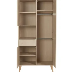 Discount Armoire 2 portes Cocoon Natural Oak Armoire