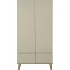 Best Armoire 2 portes Flow Argile-Clay Armoire