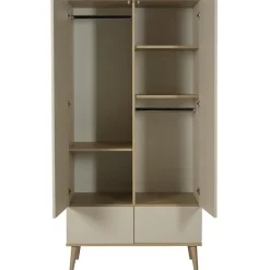 Best Armoire 2 portes Flow Argile-Clay Armoire