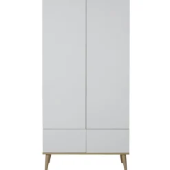 Discount Armoire 2 portes Flow White-Oak Armoire