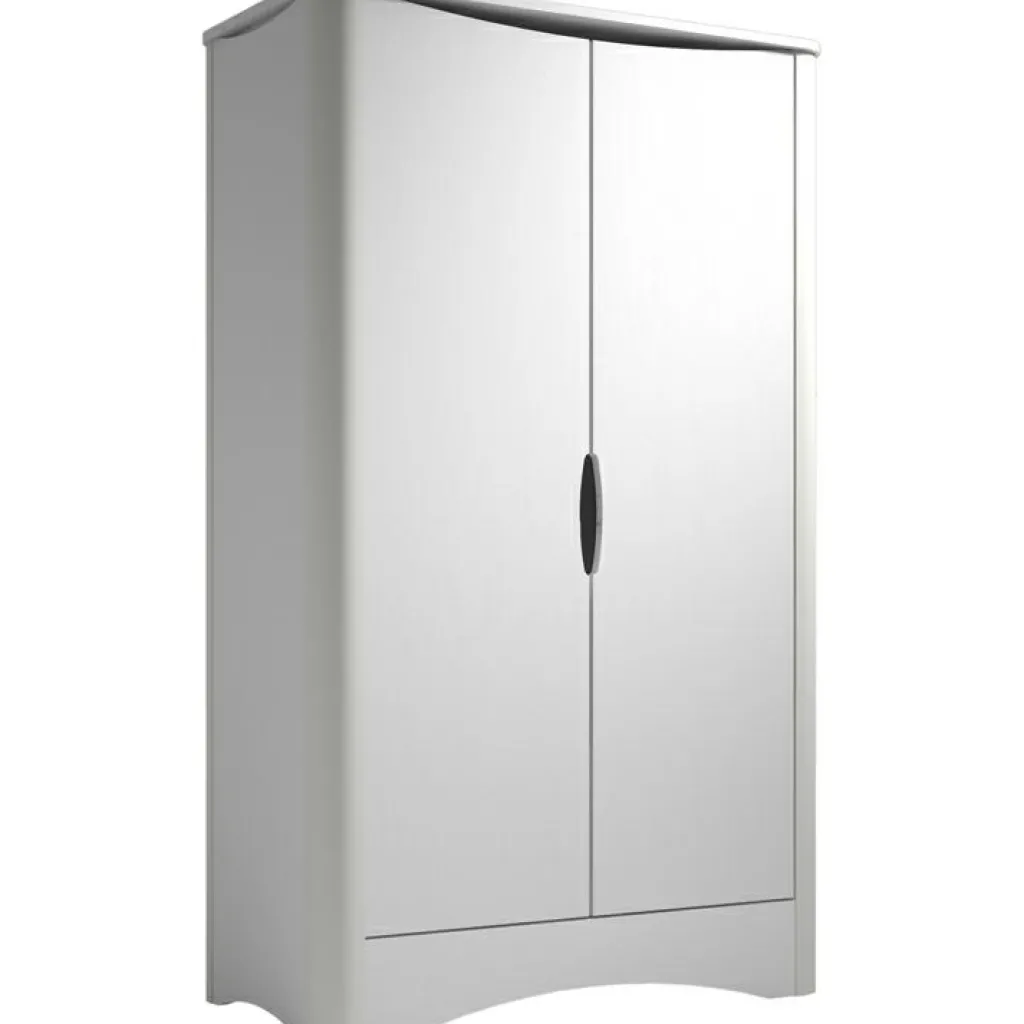 Mathy by bols Armoire 2 portes Fusion blanche
