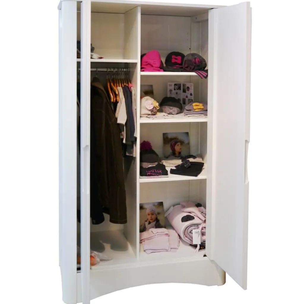 Mathy by bols Armoire 2 portes Fusion blanche