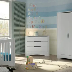 Mathy by bols Armoire 2 portes Fusion blanche