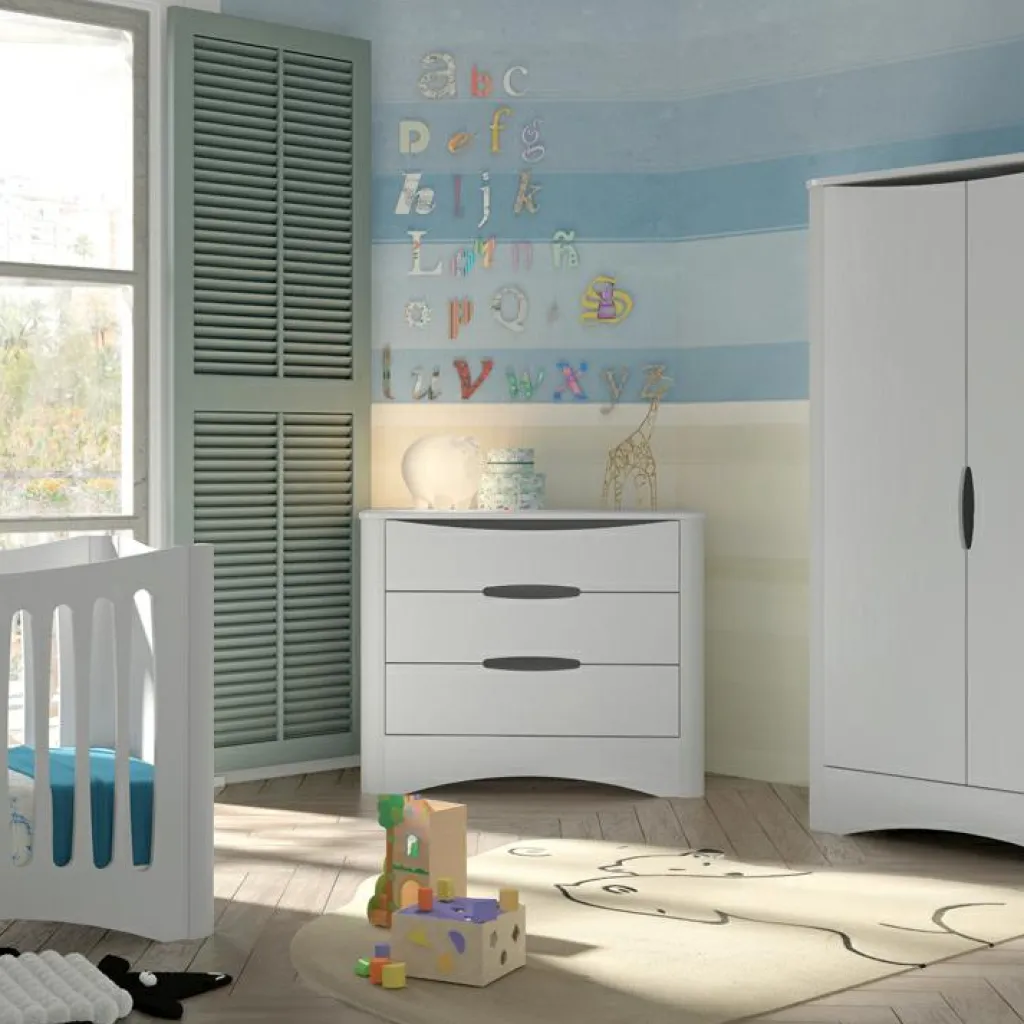 Mathy by bols Armoire 2 portes Fusion blanche