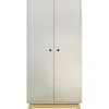 Mathy by bols Armoire 2 portes Madavin avec pieds en bouleau (coloris au choix)
