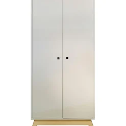 Mathy by bols Armoire 2 portes Madavin avec pieds en bouleau (coloris au choix)
