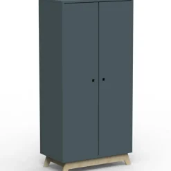 Mathy by bols Armoire 2 portes Madavin avec pieds en bouleau (coloris au choix)