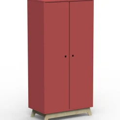 Mathy by bols Armoire 2 portes Madavin avec pieds en bouleau (coloris au choix)