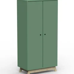 Mathy by bols Armoire 2 portes Madavin avec pieds en bouleau (coloris au choix)