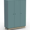 Mathy by bols Armoire 3 portes Madavin (coloris au choix)