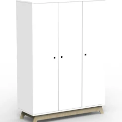 Mathy by bols Armoire 3 portes Madavin (coloris au choix)