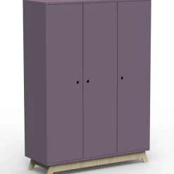 Mathy by bols Armoire 3 portes Madavin (coloris au choix)
