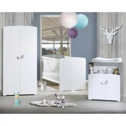 Baby Price Armoire 2 portes New Leaf