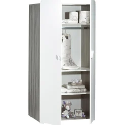 Baby Price Armoire 2 portes New Leaf