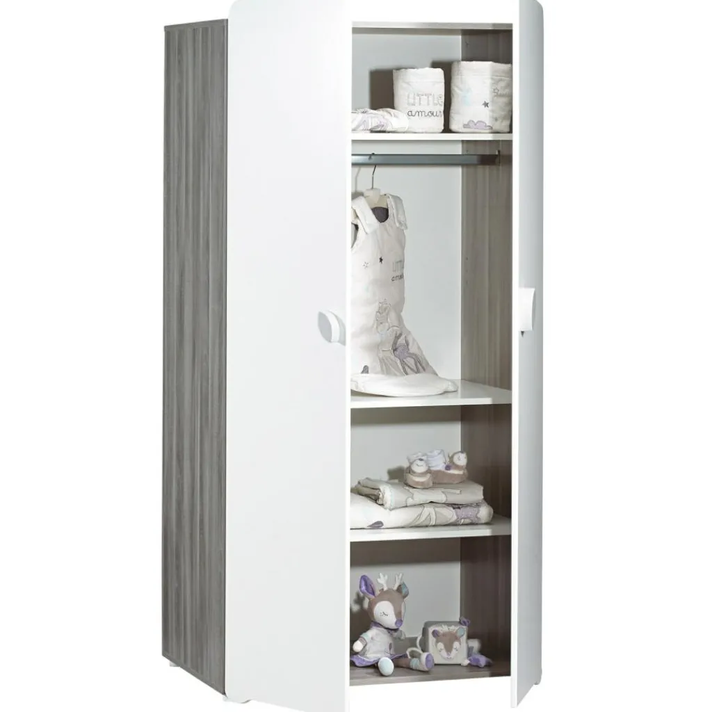Baby Price Armoire 2 portes New Leaf