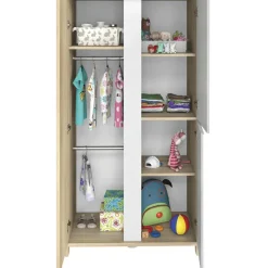 Sale Armoire 3 portes Sacha chêne du bocage Armoire