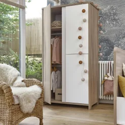 Sale Armoire 3 portes Sacha chêne du bocage Armoire