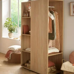 Baby Price Armoire ouverte Up chêne doré