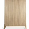 Sale Armoire XL 3 portes Ashi Honey Ash Armoire