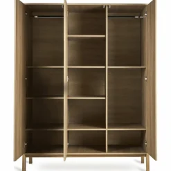 Sale Armoire XL 3 portes Ashi Honey Ash Armoire