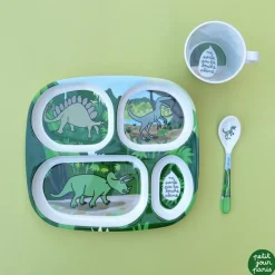 Petit Jour Paris Assiette à compartiments Les Dinosaures