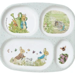 Hot Assiette à compartiments Pierre Lapin Assiette