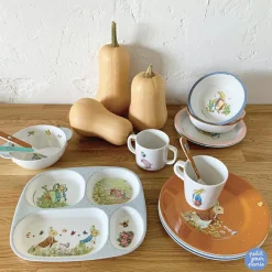 Hot Assiette à compartiments Pierre Lapin Assiette