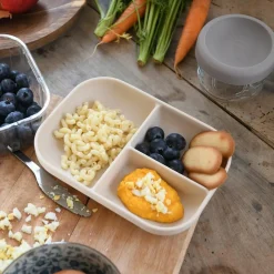 Béaba Assiette compartimentée silicone Argile