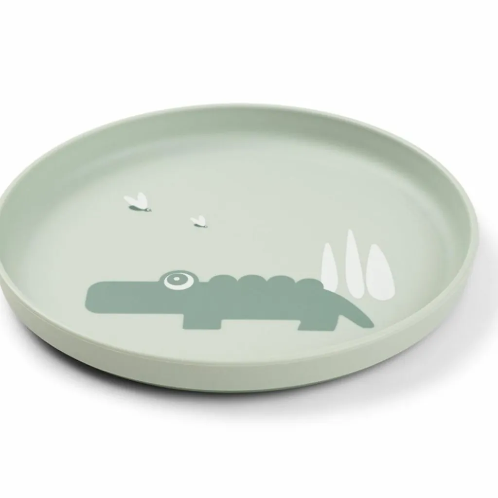 Best Assiette Croco Vert Assiette