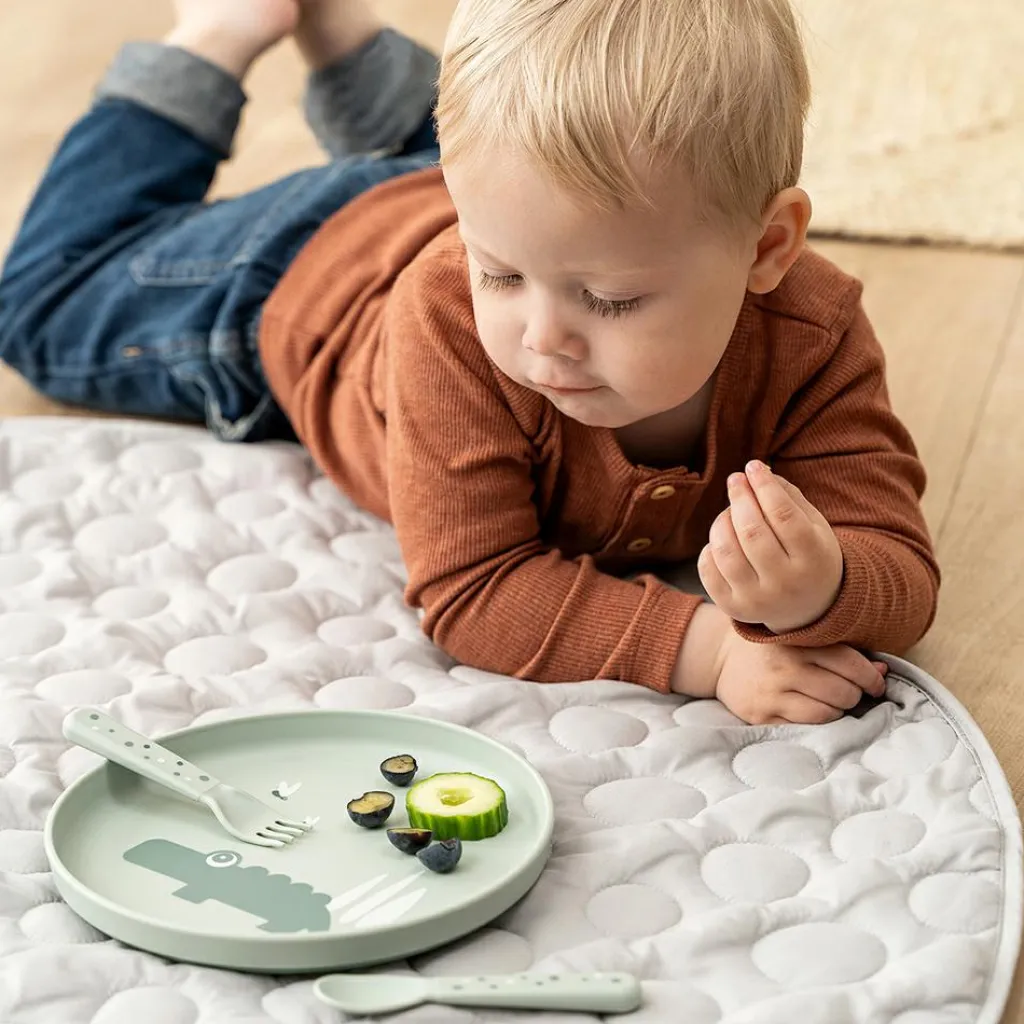 Best Assiette Croco Vert Assiette