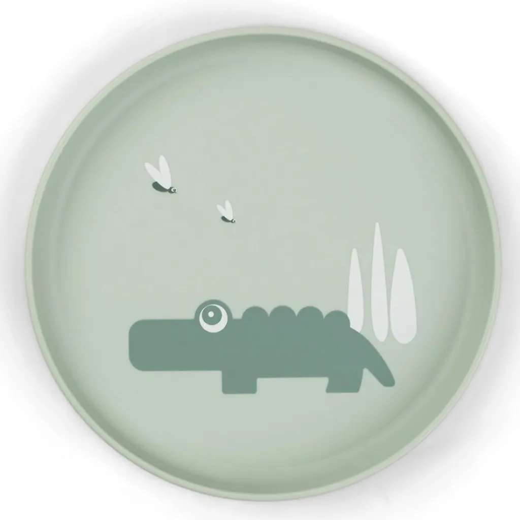 Best Assiette Croco Vert Assiette