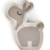 Hot Assiette en silicone avec ventouse Lalee Sable Assiette