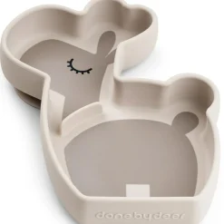 Hot Assiette en silicone avec ventouse Lalee Sable Assiette