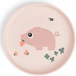 Outlet Assiette Foodie Tiny farm Rose Assiette