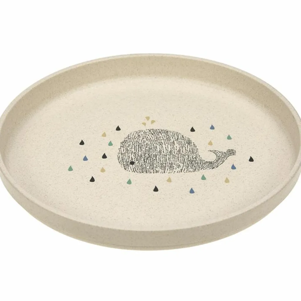 Lässig Assiette plate baleine Little Water