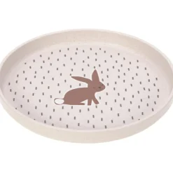 Clearance Assiette plate Little Forest Lapin rose Assiette